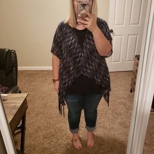 Small Lularoe Monroe Kimono BNWT